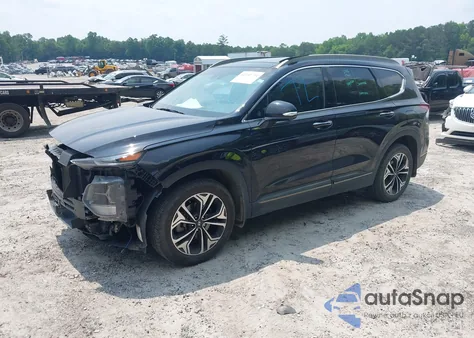 2020 Hyundai Santa Fe Limited 2.0T из США, поврежденный, VIN 5NMS53AAXLH248926
